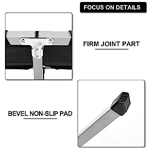 Folding Camping Cot with Storage Bag for Adults, Portable and Lightweight Sleeping Bed for Outdoor Traveling, Hiking