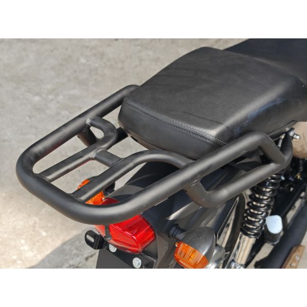 Electric Kick Start Engine Chopper Motorbike 110CC With Painted Bumper Muffler Street Legal Motorcycle Supplier