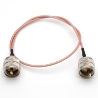 Mâle du câble SL16-JJ UHF-JJ de connecteur aux câbles équipés du mâle RG174 50CM rf