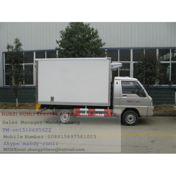 4x2 Furgoneta refrigerada Furgoneta de entrega refrigerada Euro 3 LHD o RHD opcional