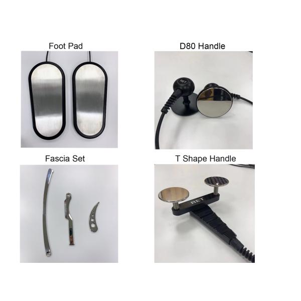 3 In 1 Tecar Diathermy EMS Shockwave Machine For Body Physiotherapy For Sport injury And Cellulite Effect