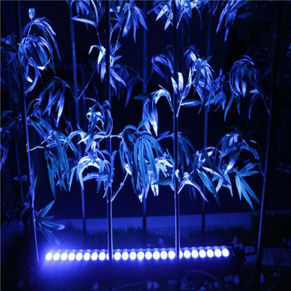 Фасад 20x9W RGB на открытом воздухе гибкого света шайбы стены строя привел освещение пиксела Dmx линейное