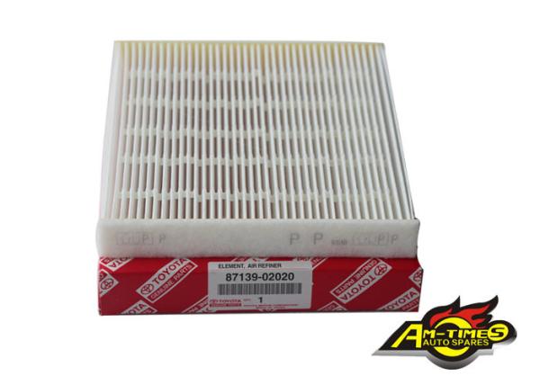 87139-02020 Toyota Corolla Cabin Air Filter Strong Mechanical Stability , Formaldehyde Free