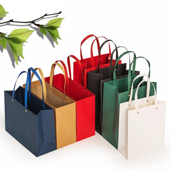 OEM Retail Paper Bags With Handles , HY Custom Carrier Bags