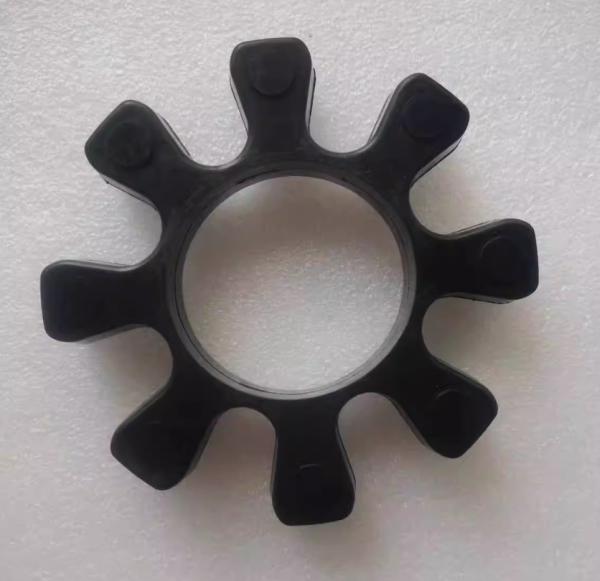 カスタマイズ可能なゴムコップリング用コップリングスパイダー R82 OD78mm x ID31mm x T18mm 黒色