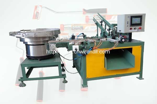 Automatic Paint Brush Roller Plastic Handle Installing Machine