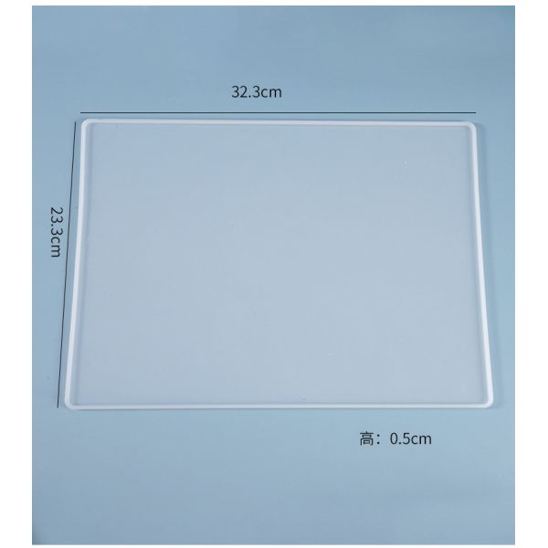 DIY Crystal Dropping Glue Mold Writing Board Writing Stationery Desk Mat Platform Mirror Silicone Mold