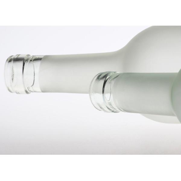 пустые стеклянные бутылки 750ml заморозили особенность прозрачного цвета элегантную