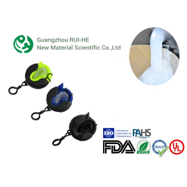 Two Component LSR Liquid Silicone Rubber Good Rebound Property For Silk Screen