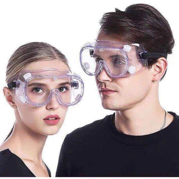 Sealed Surgical Safety Glasses Air Hole Direct Vent Unisex PVC 3m
