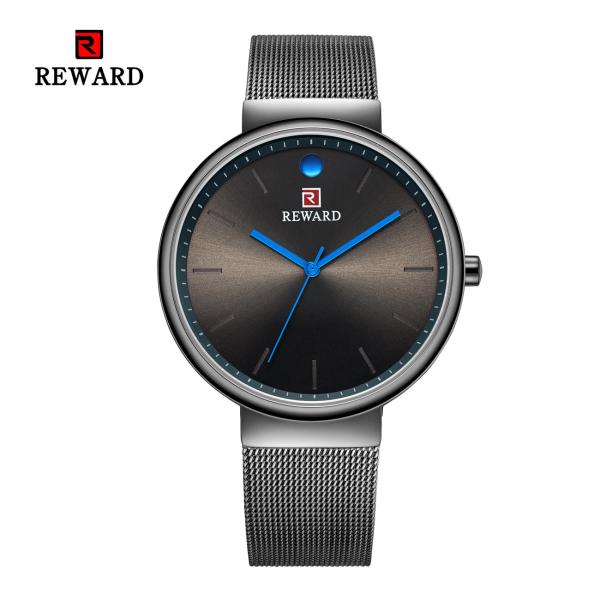 Quartz Movement Mens Stainless Steel Watches Alloy Case 3 Atm Water Resistant
