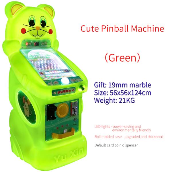 19mm 子供用屋内ピンボールマシン 高品質アーケードゲーム機