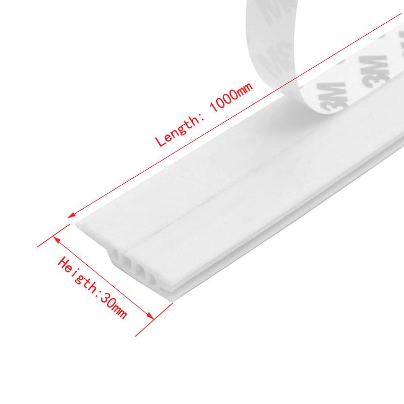 проект Excluder прокладки уплотнения обнажая двери погоды силикона 30mm