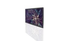 Signalisation numérique murale de 65 pouces 4K Ultra HD avec 4 mm/10 mm de bords et panneau tactile infrarouge