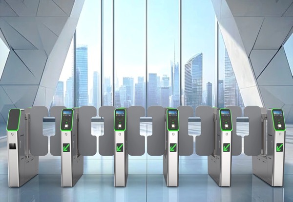 High Security Subway Metro Entrance Ticket Checking Turnstile Gate T3630