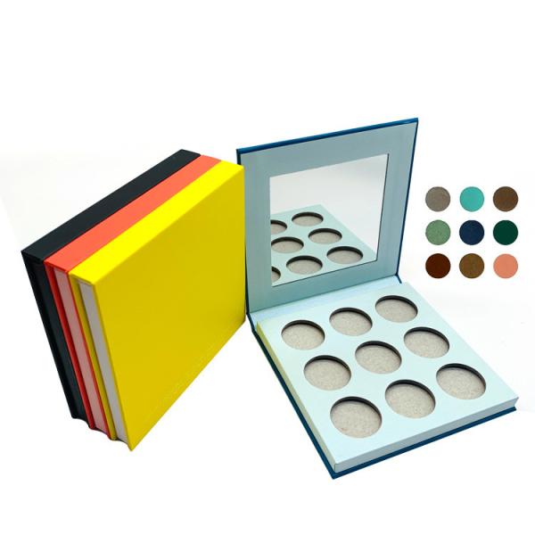пустая палитра тени глаза 12colors cuatomized палитра с зеркалом