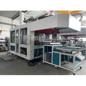 Disposable Molded Fiber Paper Cup / Food Tray Pulp Making Machine 14000Pcs / H