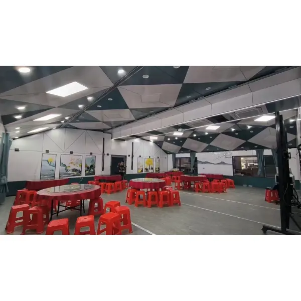 Large Banquet Trailers for Community Events , Catering Services and Wedding / Birthday Party Venues