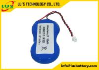 Cellule de pièce de monnaie de la batterie 3v 1200mah CR2450 de bioxyde de manganèse de lithium en métal