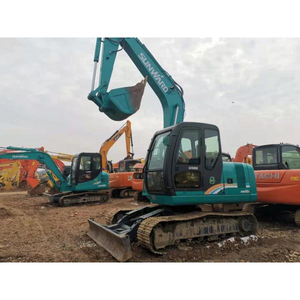 Японии Kubota двигателя оборудование экскаватора SUNWARD используемое SWE90E