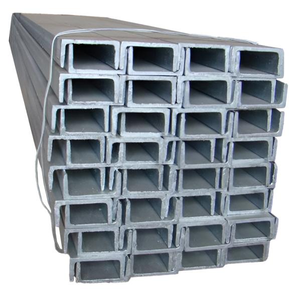 U-Shaped Steel Channel Galvanized ASTM A36 Hot Dipped Galvanized Structural Steel U Shape Channel
