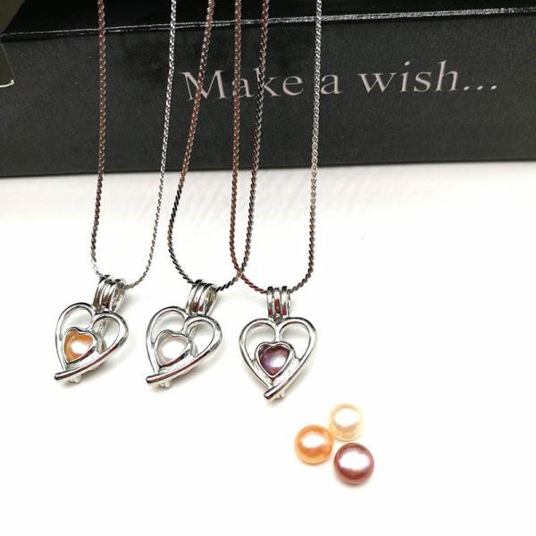 DIY Fashion Wish Pearl Love Pearl Necklace Surprise Gift for everybody