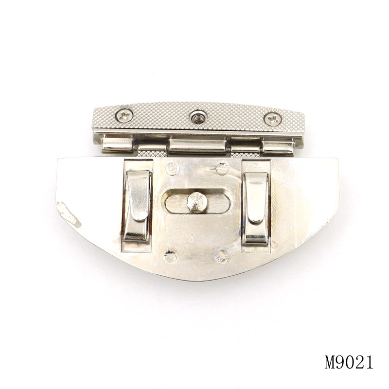 Heavy Duty Metal Twist Lock Silver Metal Purse Closures Big