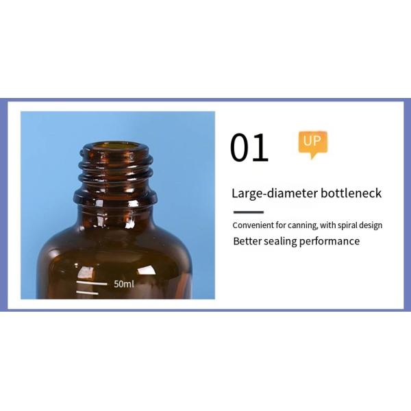 5ml graduated brown light-proof glass essential oil dropper essence bottle