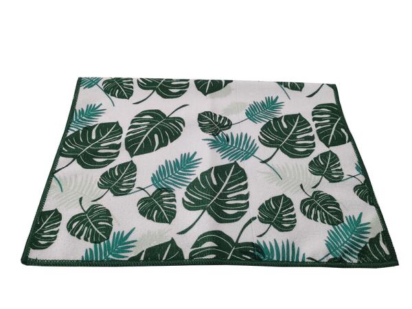 Funcional absorvente de toalha de prato de Microfiber de pano de limpeza multi