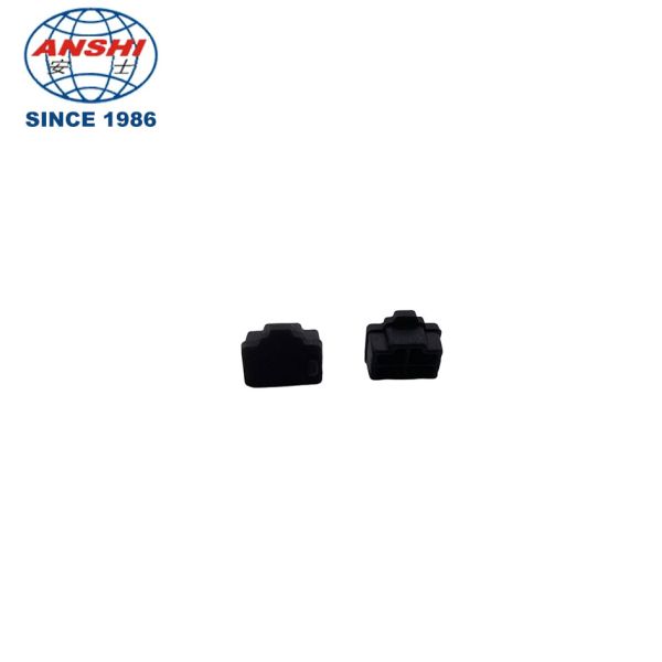 Silicone Black Corrosion Resistant RJ45 Port Dust Cover for Ethernet Port Protection
