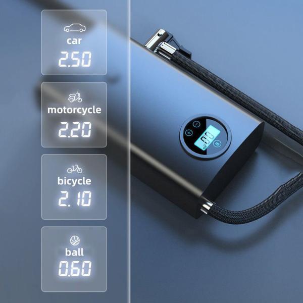 YANTU AM35 Mini Cordless Battery Air Compressor Universal Car Fitment and Versatile