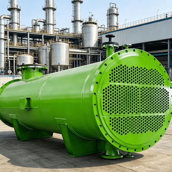 Stainless Steel Chemical Scrubber Tower with Customized Size and 0.1-10 Mpa Design Pressure for Emission Control
