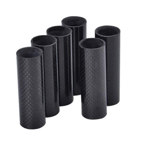 Custom Carbon Fiber Round Tubes For Aerospace ,  Automotive And Sporting Goods