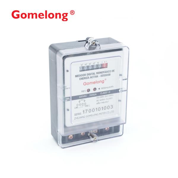 DDS5558 Voltage Current Power Display Single Phase Analog Energy Meter watt meter low price