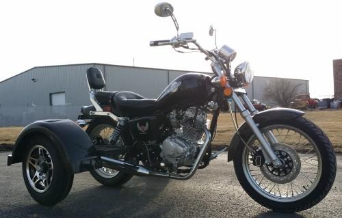 o ar 250cc refrigerou o trotinette de Trike de 3 rodas com único cilindro, sistema de refrigeração 4-Stroke