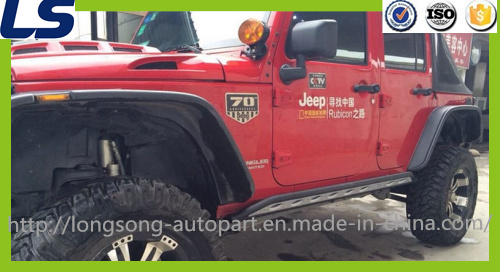 Steel Poison Sypder Rock Slider Running Board Side Step for Jeep Jk Wrangler 2/4 Doors 2007-Present Jk