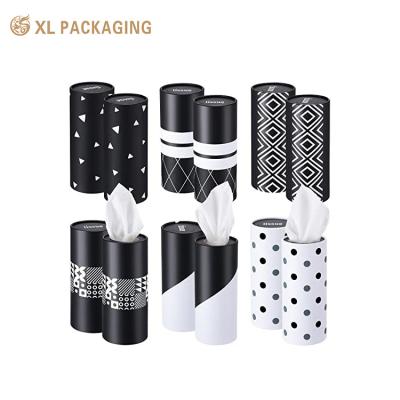 XL Packaging Round Paper Tube Tissue Box with Strong Water Absorption and Customized Packing Style