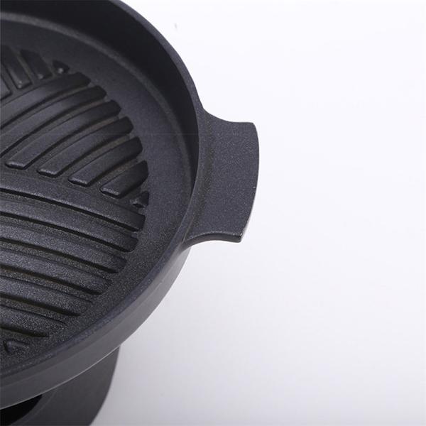 Griddle гриля БАРБЕКЮ жарить в духовке алюминиевого прямоугольного плоского картофеля фри реверзибельный