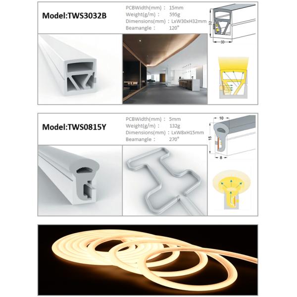 Гибкая трубка 12×12mm силикона СИД для неонового ODM OEM светов СИД