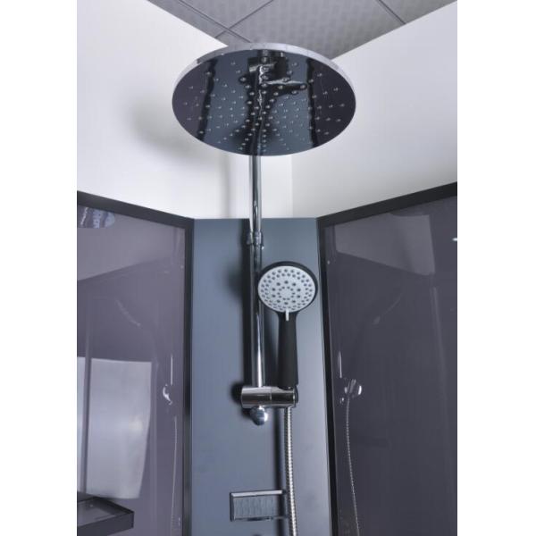 Convenient Comfort Bathroom Shower Cabins With 4MM Light Grey 663C Back Panel