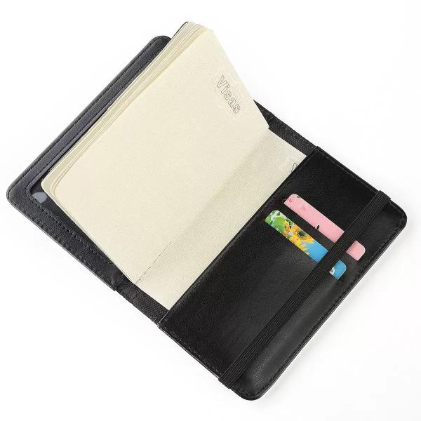 Full Printing Blank Sublimation Passport Cover With Card Slots Leather Passport Holder Personalized