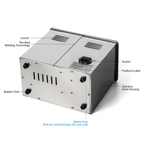 Stainless Steel Small Ultrasonic Cleaner , Explosion Proof Ultrasonic Cleaner