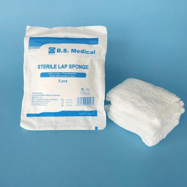 Customized Sterile or Non Sterile Lap Sponge OEM ODM for Your Surgical Dressing Business