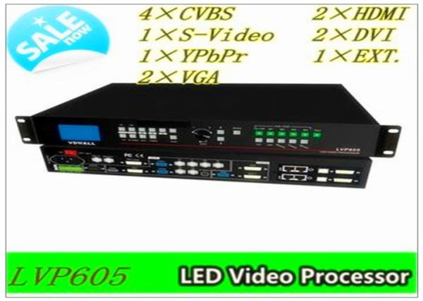 LED Video Module / RGB LED Modules With 4 Ethernet Ports , HDMI / DVI Video Interface
