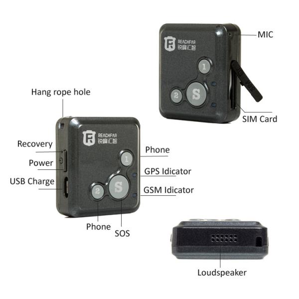 Mini personal gps tracker kids/gps tracker manufacturer reachfar V16