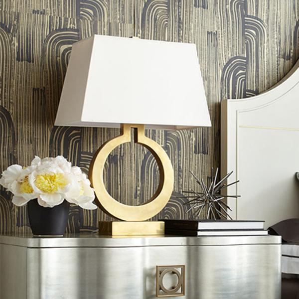 Modern Luxury Table Lamp Villa Golden Dining Table Decoration bedroom table lamp(WH-MTB-70)