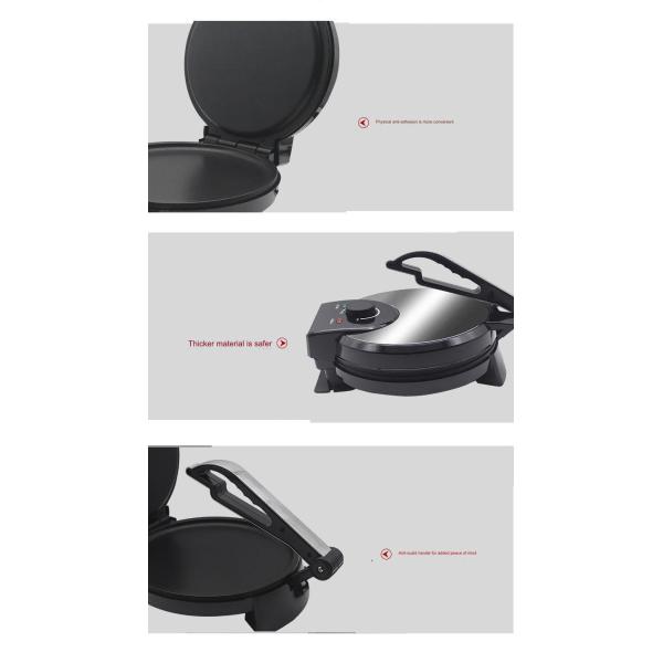 Roti Tortilla Press for Commercial Kitchen Equipment Multi-level Firepower Adjustable