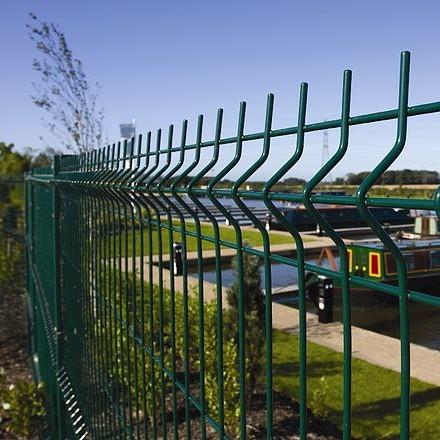 cargos de Mesh Fence Panel With Peach do fio do jardim 3D de 3mm 4mm 4.5mm