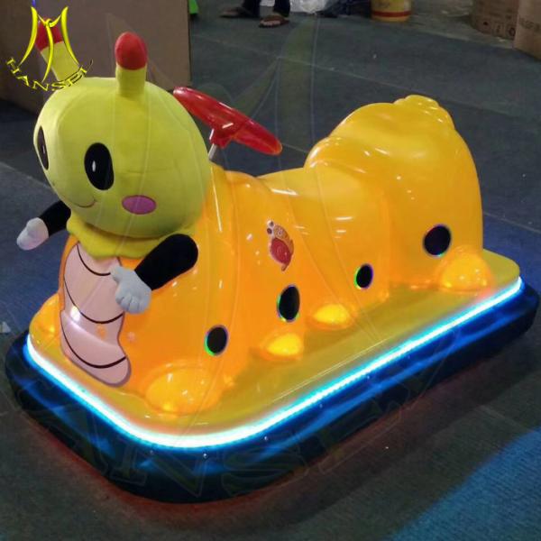 Hansel amusement kids battery operated plastic electric bumper car