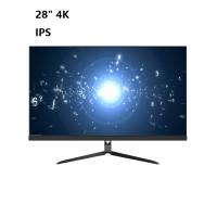 FHD 28 pouces 4K Led LCD Moniteur 75hz Moniteur d'ordinateur pour PC Moniteur de jeu